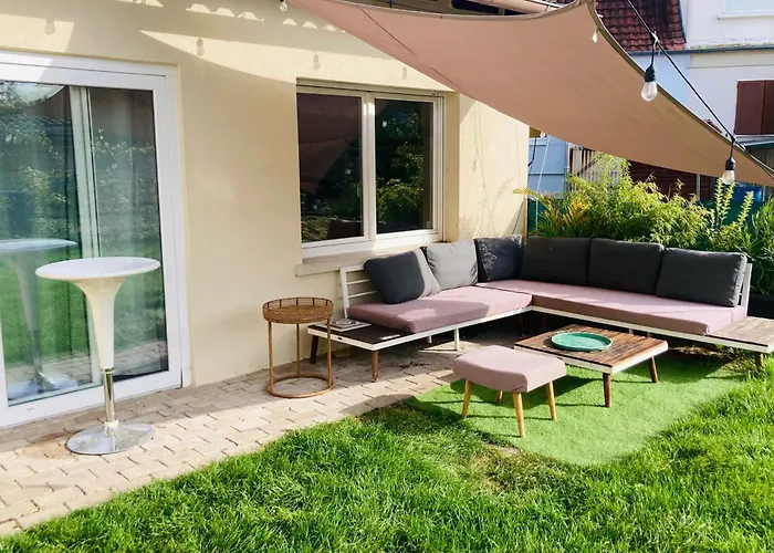 Semesterbostad Gite Mozart - Rez De Jardin *